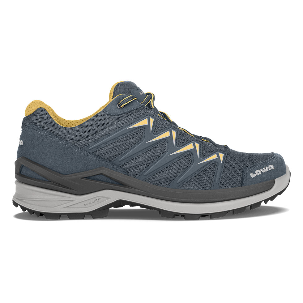 Scarpe Montagna Uomo Lowa Innox Pro Lo Grigie Blu/Senape SYWKUG-980